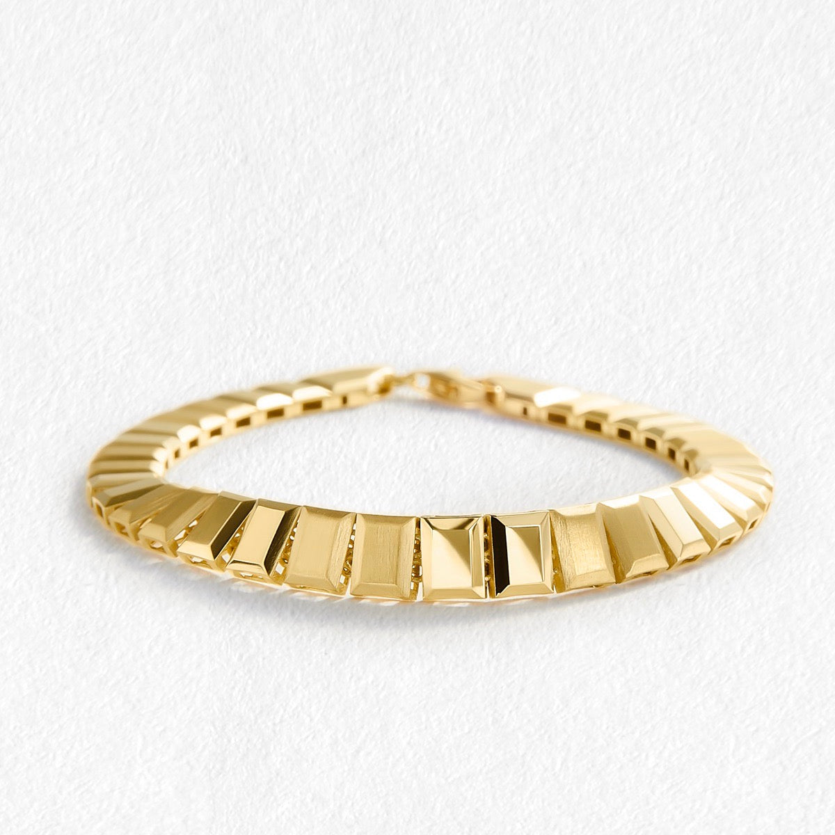 Blanche 9ct Yellow Gold Bracelet