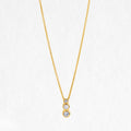 Paige 9ct Yellow Gold Diamond Necklace
